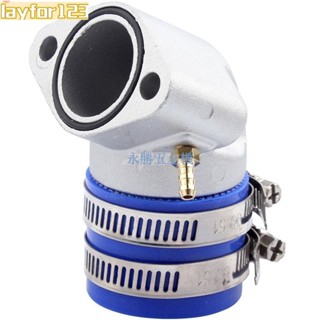【滿290出貨】滑板車沙灘摩托車GY6 150cc鋁制化油器進氣歧管介面彩色喉管30mm