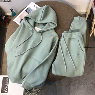 🎉🎉🎉特價冬季新款加厚加絨套頭連帽衛衣女時尚套裝運動休閒兩件套束腳褲潮