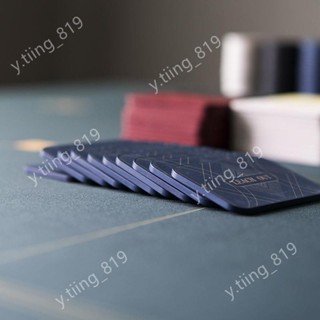 桌遊 遊戲 桌遊配件收納lwj萃成LEACH OUT 高檔德州撲克無面值方形陶瓷籌碼棋牌室專用代幣