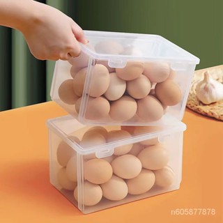 🌹限量購🌹Ins 廚房 雞蛋 盒裝 蛋盒 冰箱 放雞蛋 收納 食品級 透明 保鮮 桌麵 收納盒 簡約現代 通用 實用 Q