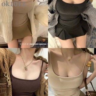 [特賣]背心 Ins美式顯胸大外擴細肩帶吊帶背心短版上衣內搭背心辣妹性感露背背心女 10812