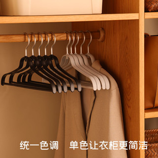 【熱銷免運】旋轉鋁鉤掛衣架褲架衣櫃成人衣撐批發家用多功能塑膠無痕防滑衣架 衣架 衣帽架 掛衣架 衣夾 簡易衣架