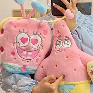 派大星娃娃🎀 超軟海綿寶寶毛絨卡通公仔派大星玩偶抱枕布娃娃送女友禮物 抱睡娃娃 大抱枕 可愛抱枕 卡通抱枕 毛絨娃娃