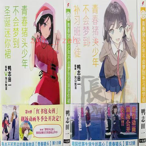 🔥熱銷🔥 小說 青春豬頭少年不會夢到兔女郎學姐第12卷 贈書簽 🔥長盛商貿