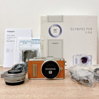 ( 已售出! 創意玩法的復古相機 ) OLYMPUS PEN E-PL8 +14-42mm 公司貨 全新 微單眼相機