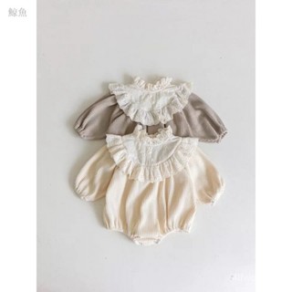 小象秋季韓版寶寶衣服 嬰衣服 華夫格小香風包屁衣 新生兒衣服 連體衣 嬰兒爬服 兒童包屁衣 寶寶長袖爬服