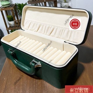 【優選下殺】多位大容量傢用珠寶玉翡翠金銀手鐲戒指收納展示包箱便攜首飾盒子 CZUE