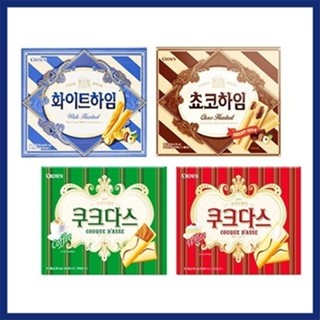 金超市｜現貨 韓國 crown 薄燒餅 咖啡夾心 奶油夾心 289g 韓國威化餅 crown威化酥 榛果 奶油 皇冠