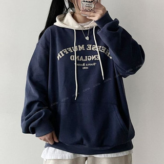 【胖MM精選】100%純棉 連帽衛衣 女生衣服 秋冬外套 薄款 oversize 帽t 寬鬆 棉上衣 慵懶風 長袖衛衣