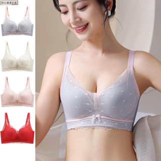 🎀臺灣出貨🎀新款BC大尺碼內衣 精緻蕾絲內衣 性感無鋼圈內衣女舒適調整型側收副乳內衣罩套裝waiL