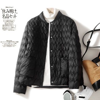 羽絨棉服女輕薄短款時尚休閒冬季外套女寬鬆韓版加厚棉襖 輕羽絨外套 羽絨衣 保暖外套 棉外套 短版外套 秋冬外套 外套女