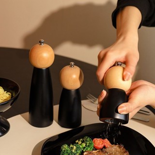 胡椒研磨器 手動 家用 咖啡豆 黑胡椒 花椒 香料 研磨瓶 廚房必備 便攜設計
