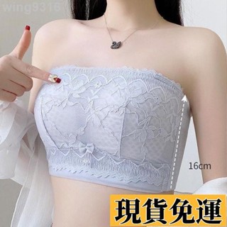 🌸臺灣限時低價🌸 無肩帶內衣 聚攏文胸 美容院薄款大胸顯小無肩帶內衣女聚攏防滑裹胸性感抹胸無鋼圈文胸 外擴型內衣 小