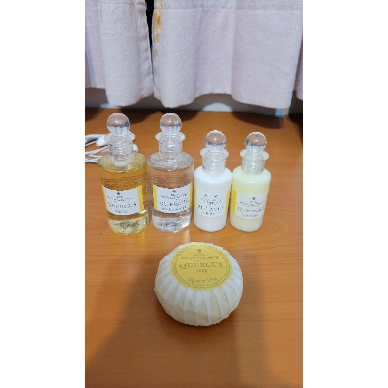 潘海利根Penhaligon's。皇家橡樹。旅行組。香氛。沐浴。旅行。沐浴乳。洗髮乳。肥皂。