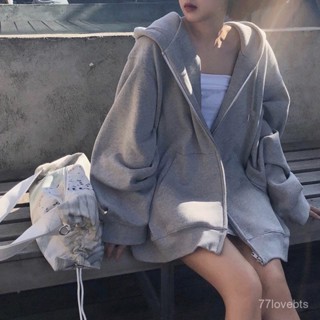 ✨ZeR0'衣櫥✨秋冬季加絨加厚衛衣女 新款潮ins連帽學生韓版寬鬆棒球服外套 韓版半高領上衣 冬裝 大碼 女裝