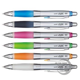 買筆送芯】 uni 三菱 α-gel 阿發搖搖自動鉛筆 0.5mm 果凍筆 國考筆 M5-617GG 【金玉堂文具】