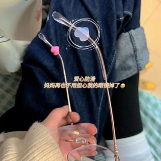 【超值5對】愛心防滑套 眼鏡防滑保護套 耳勾 眼睛框架腿固定器 矽膠 防磨 耳朵託 兒童防掉 眼鏡防滑 防磨耳朵託