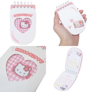 【現貨】小禮堂 Sanrio 三麗鷗 愛心視窗手機造型便條本 (Y2K) Kitty 美樂蒂 酷洛米 大耳狗