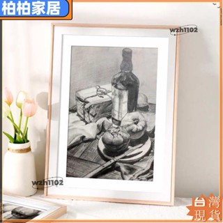 🎇臺灣出貨+發票🎉素描畫框掛牆裝裱a4兒童相框擺臺A3拼圖4K開8k海報12寸16外框訂製ap88