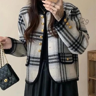 免運❤針織毛衣 小外套 外套 毛衣 毛衣外套 針織毛衣外套毛衣女秋冬仿水貂絨小香風氣質上衣百搭短版洋氣針織小外套外套