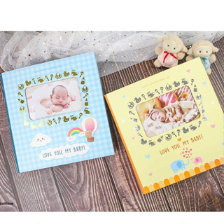 【King PLAZA】12K 3孔 雙格 寶寶 相本 4x6 自黏式 黑色/米色內頁 PY-12017-B/C 珠友