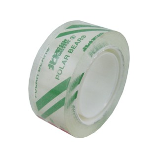 【King PLAZA】北極熊 迷你 OPP 透明膠帶 8入 3/4" (18*20) 綠管 膠帶 小膠臺適用