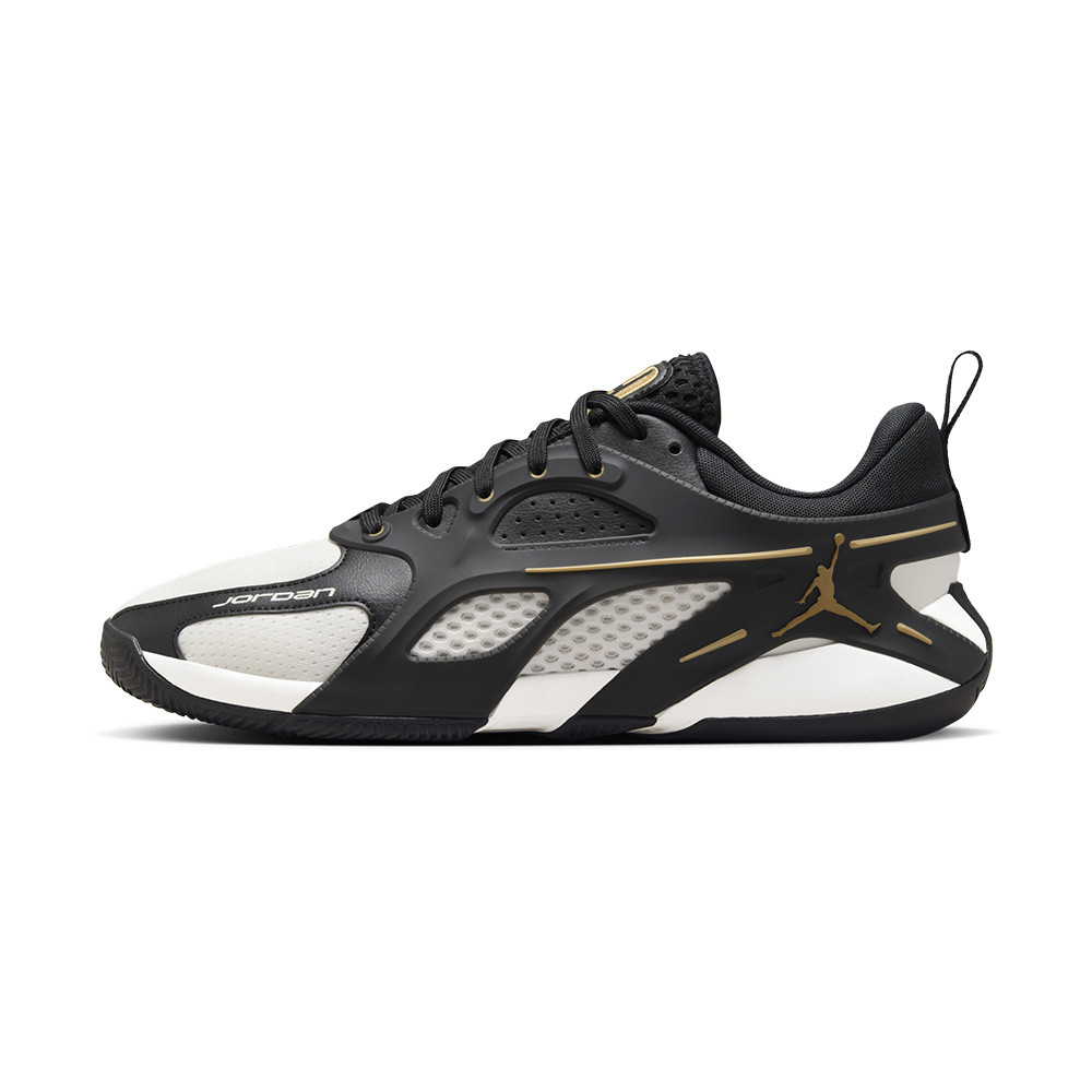 Nike Jordan Heir PF 男 黑金 透氣 網布 低筒 緩震 運動 籃球鞋 FQ3859-007