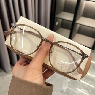 👓近視眼鏡👓L2 小紅書推薦 經典複古可愛橢圓框 男女同款鏡框 百搭眼鏡 個性時尚眼鏡 網紅 無度數眼鏡 拍照眼鏡