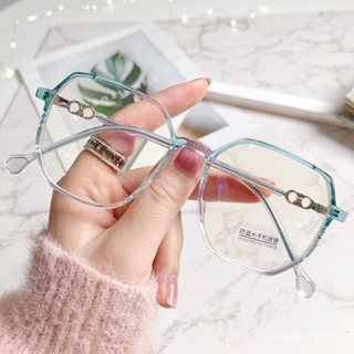 👓近視眼鏡👓【TR2873】小紅書推薦 韓式潮款素顔眼鏡 百搭眼鏡 個性時尚眼鏡 無度數眼鏡 拍照眼鏡 平光鏡女 眼鏡框