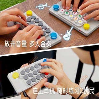 精品ð¥口袋音樂鍵盤 便攜電子琴 折疊電子鋼琴 輕巧便攜 MIDI學習機 成年人彈唱編曲 內建10+樂器 無需樂理
