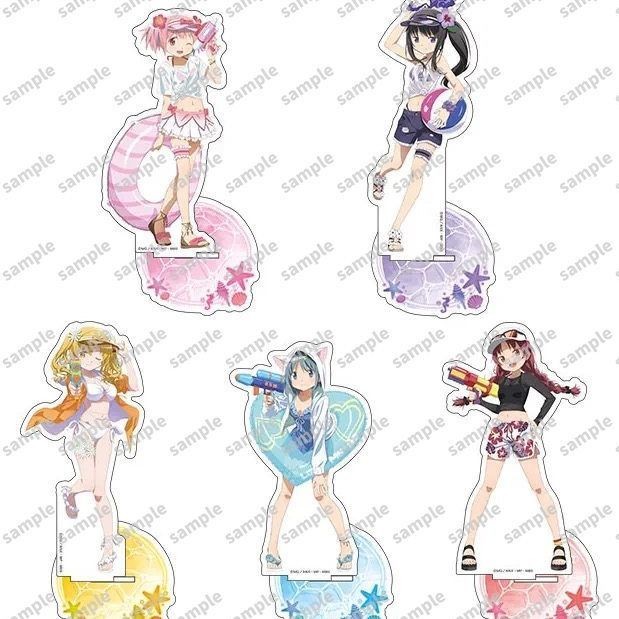 臺灣現_貨🔥【海邊】魔法少女小圓 亞克力立牌 曉美焰 巴麻美 小羊咩咩困