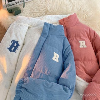 🔥雙麵穿外套冬季棉服男 保暖防寒男裝 潮牌款冬裝雙麵穿羊羔絨棉服 學生加厚保暖羽絨服 加絨休閒外套男男保暖耐磨抗靜
