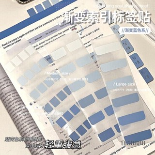 🔥臺灣熱賣🔥便籤學生便利貼小清新標籤貼紙透明可書寫貼粘性強耐用美觀重點分類指示索引貼熒光大號辦公小號
