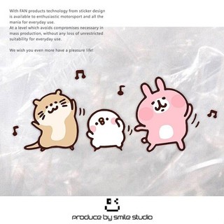『免✨運+快✨出』劃痕遮蓋車貼 卡娜赫拉卡通貼 可愛貼紙 車身貼紙 機車裝飾貼紙 機車防水貼畫