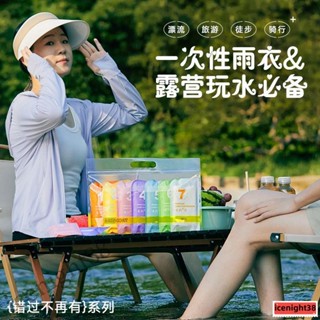 一次性雨衣兒童雨衣便攜式戶外漂流旅遊成人大童加厚透明卡片雨衣 拋棄式雨衣 連身雨衣 壓縮雨衣 卡片雨衣 旅遊GHH