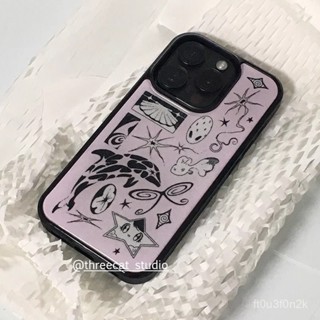 辣妹手機殼.ins日韓Y2K辣妹海洋夢想蘋果16promax手機殻iPhone15/14/13/12/xs