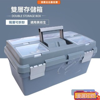 工具箱 多功能箱 五金工具箱 手提工具箱 手提式五金工具箱子 專業型工具箱 五金收納箱 美術工具箱塑膠畵畵 優選好物