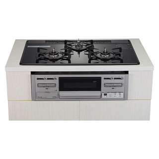 林內【RB71AM5U32R-VW-TR LPG】爐連烤防漏玻璃三口爐桶裝瓦斯(含全臺安裝)