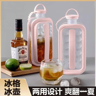 新店限時低價🔥🔥冰球壺冰格模具家用水壺自製冰儲存杯冰箱凍冰塊網紅 冰箱凍冰袋 自製冰塊 製冰盒 冰盒 冰塊模具 製冰