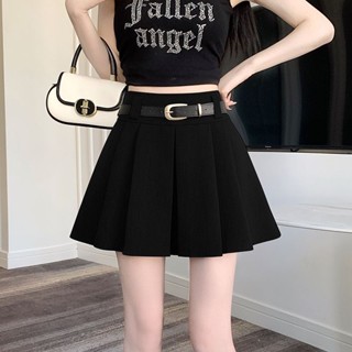 🌺臺灣限時低價🌺黑色半身裙百褶裙2025夏季顯瘦新款西裝學院小個子高腰短裙🚚