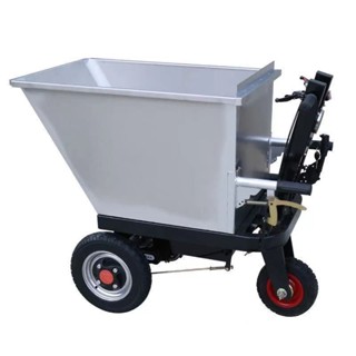 【五金百貨 限量特惠K】灰鬥車 養殖場電動不銹鋼白鋼手推車 拉糞搬運車 飼料三輪翻鬥車 DI6K
