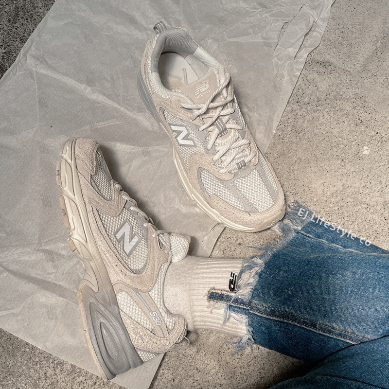 NEW BALANCE 530 燕麥漸層底 燕麥色 灰色 漸層 麂皮 運動 MR530MR