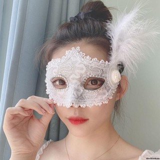 無憂售後🌈愛莎古風女款面具半臉公主COS化妝舞會舞臺表演兒童節道具批發