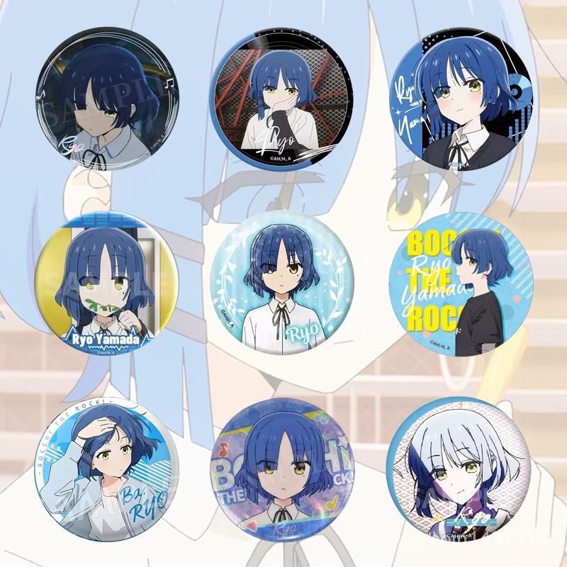 【臺灣；熱賣】【官穀正版】山田涼個人池徽章/吧唧 孤獨搖滾涼僊貝穀子動漫週邊