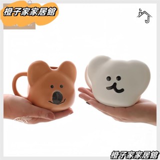 🔥臺灣出貨✨手拉手好基友 原盒 韓國柿子椒熊bobo 陶瓷杯咖啡杯子 情侶對杯馬克杯好姐妹 禮物GGG