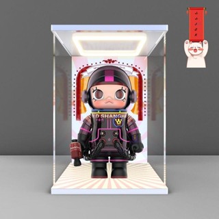 免運-泡泡瑪特 400%展示盒 亞克力展示盒 labubu 展示盒 公仔展示盒 公仔收納盒 適用泡泡瑪特MOLLY百樂門