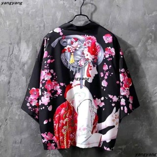 秋冬外套~~50KG80KG 日本祭典外套 S3XL 和風羽織 日式和風上衣外掛 和服上衣 中國風道袍男女情侶漢服浮世繪