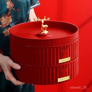 【臺灣發貨】果盤家用客廳茶幾幹果盒糖果盤糖果盒幹果收納盒結婚水果盤堅果盤 Y5FO