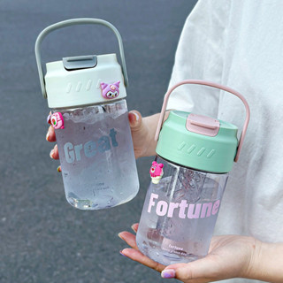 水壺 水杯✨ 吸管杯 水杯女生大容量便攜吸管杯咖啡杯子高顏值隨身杯花茶杯隨手杯 環保杯 便攜水杯