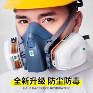 臺灣出貨】7502防毒面具 噴漆 防粉塵 口罩 電焊面罩 防煙 煤礦 工業 化工 活性碳甲醛 防塵面罩